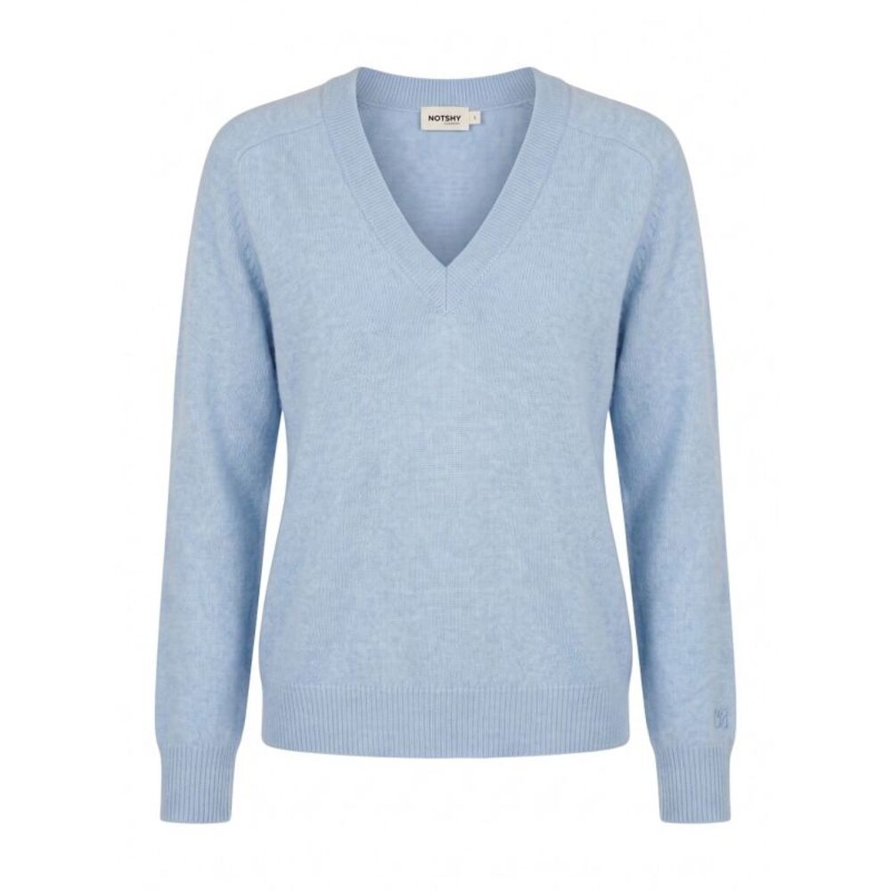 Not Shy Women `Lucien` V Neck Sweater